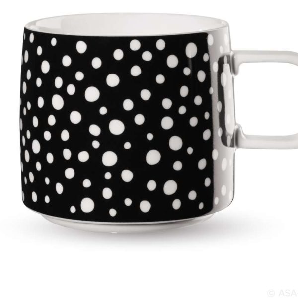 29081690 Dotty schatten 600x600 - Cană MUGA X-mas dotty black, d.9,5 cm (29081690)