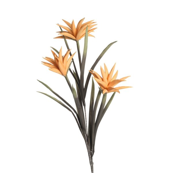038518 0 k 1 1 600x600 - Floare decorativă Cotton orange 105 cm (L038518)