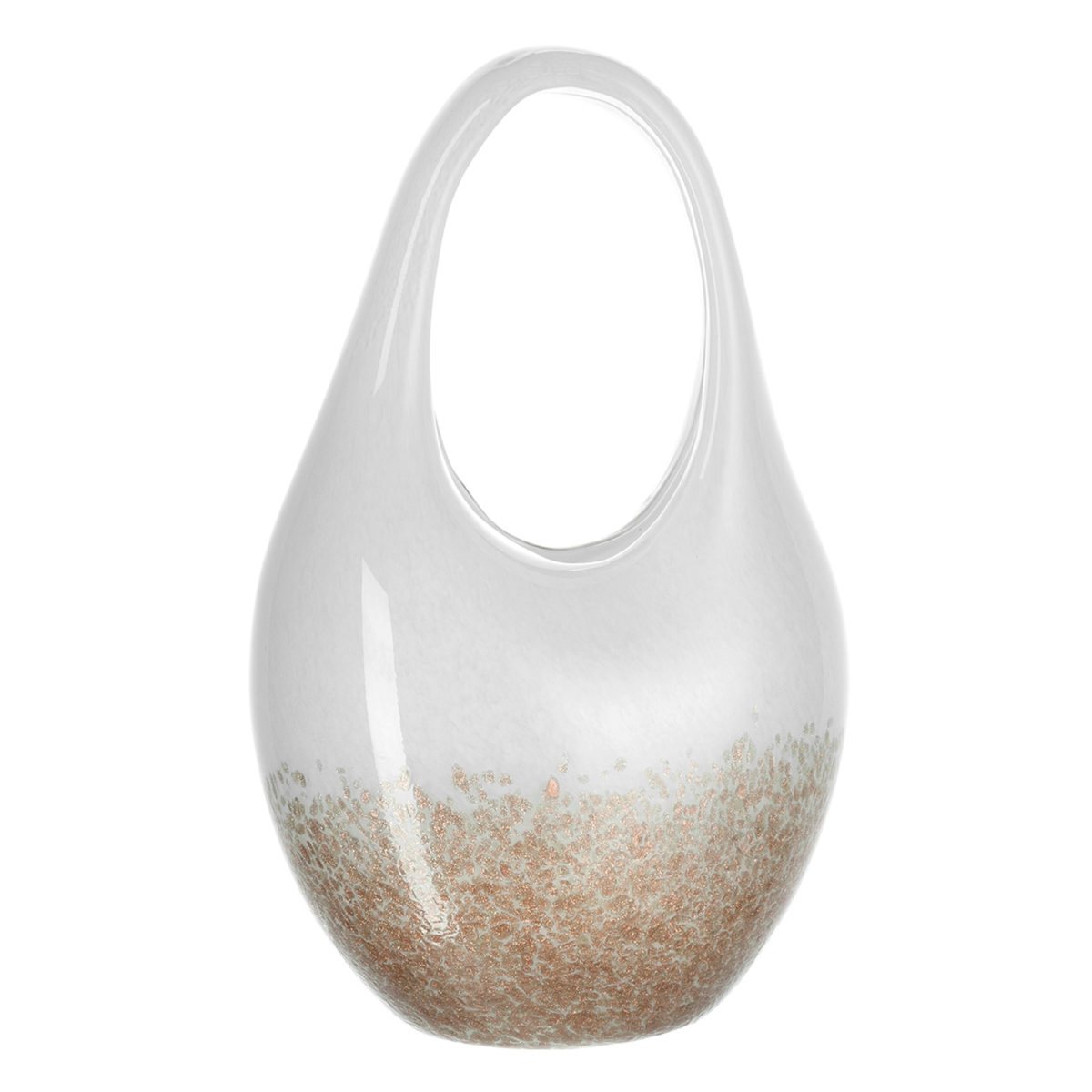 LEO03152201 1200x1200 - Vază decorativă GB/Glass bag white/bro (L031522)