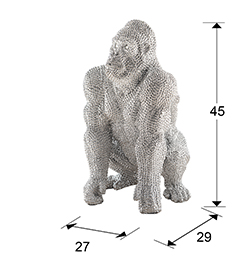 957014 2 - Figurină decoratică Gorila SCHULLER (957014)