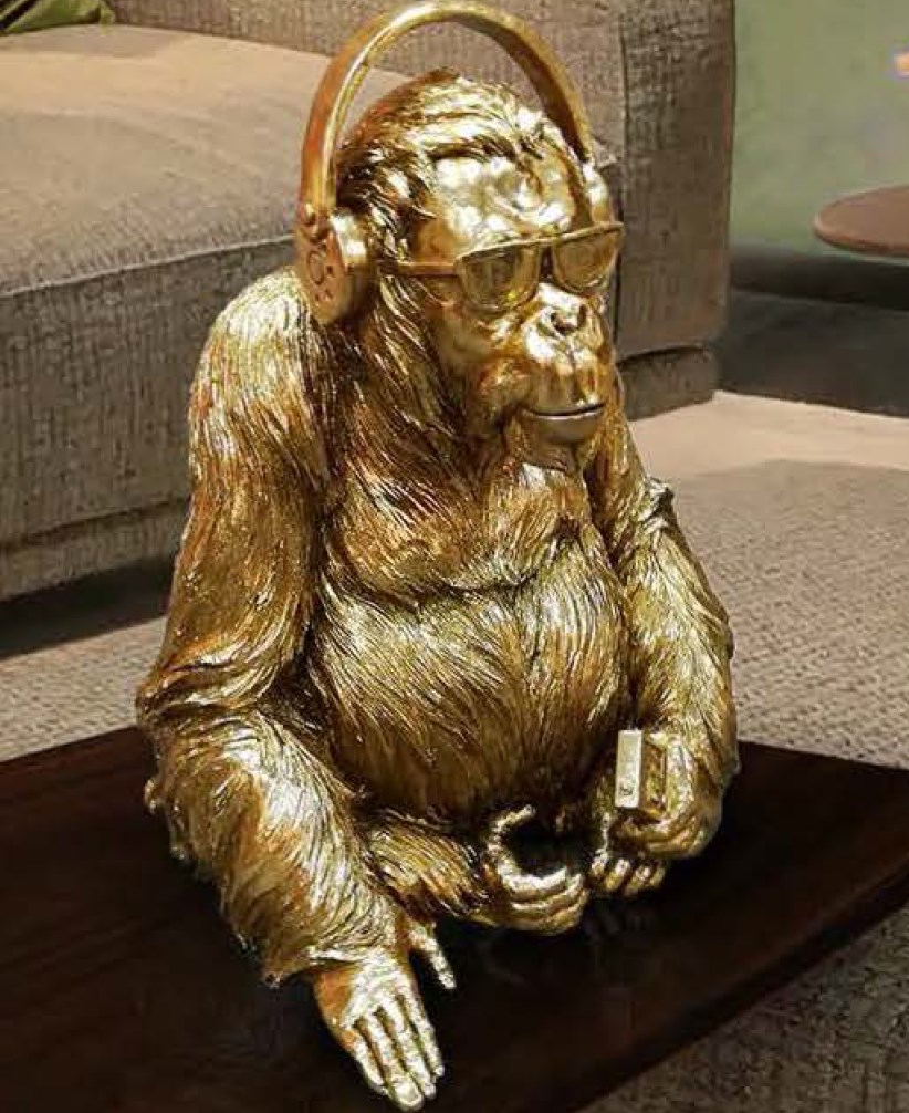 9d609c0ab128aa67a8867370da261d85 DIMCO - Figurină decoratică Orangutan Music SCHULLER (925914)