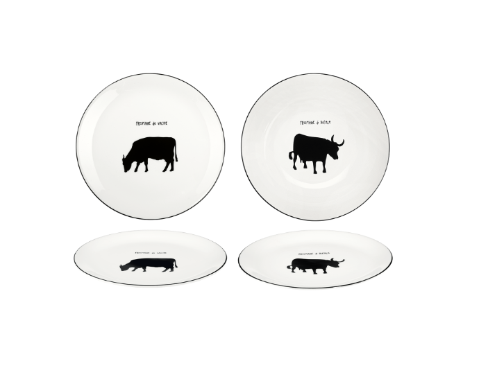 19051113 Teller Set 1 - Platou Buffalo & Cow, set din 2 ASA Selection (19052113)