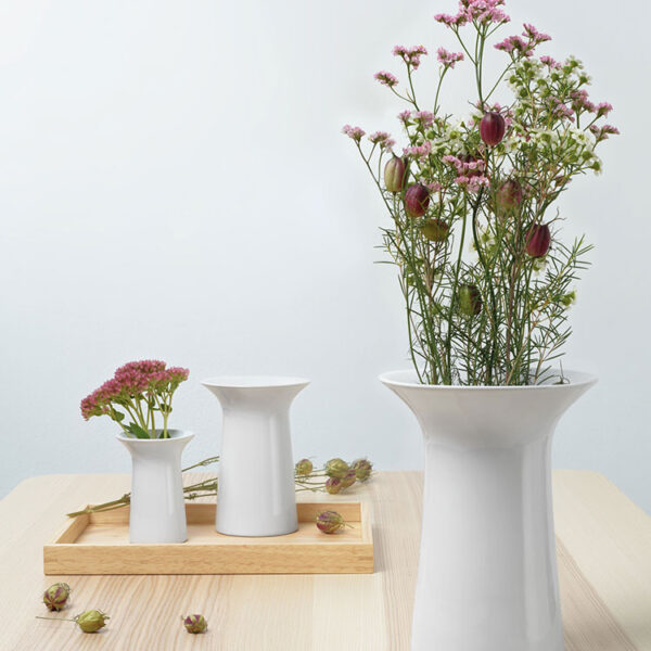 colori 600x600 - 11333005 Colorit Vase white, d. 17 cm, h. 22.5 cm